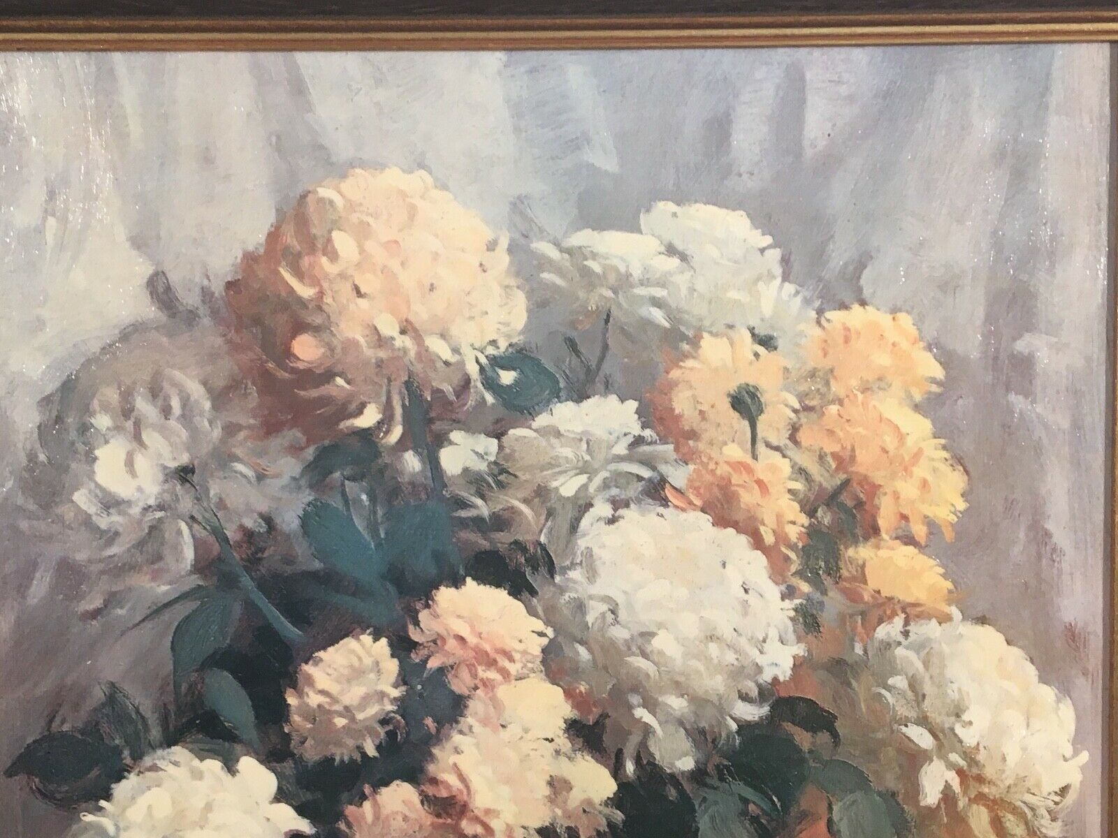 Oil painting on canvas bouquet by R.Colao