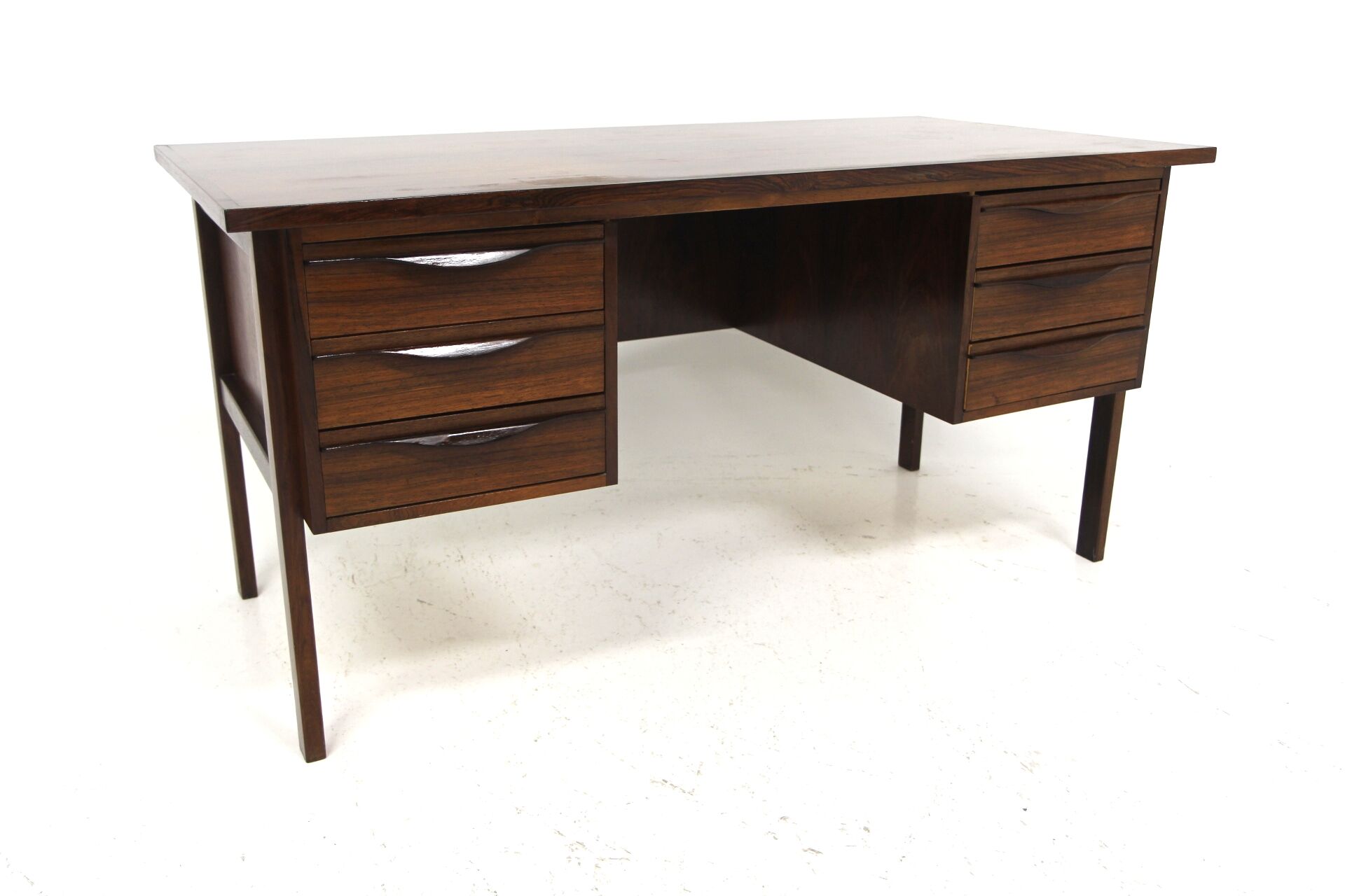 Bureau scandinave en palissandre, Suède, 1950