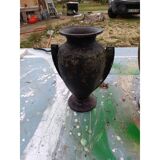 3 cast iron vases from 1900 from Charleville-Mézières