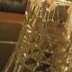 Vase en verre épais