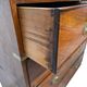 Antique English Mahogany Campaign Chest Of Drawers, 1820/30s
