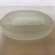 Frosted glass ashtray tray