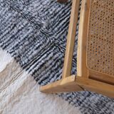 Black and White Rug - 255 x 157 cm