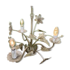 Lustre vintage en métal