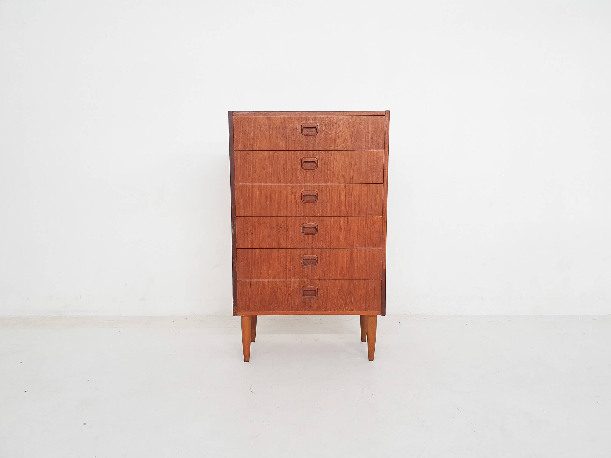 Commode en teck par MSI, Suède années 1950