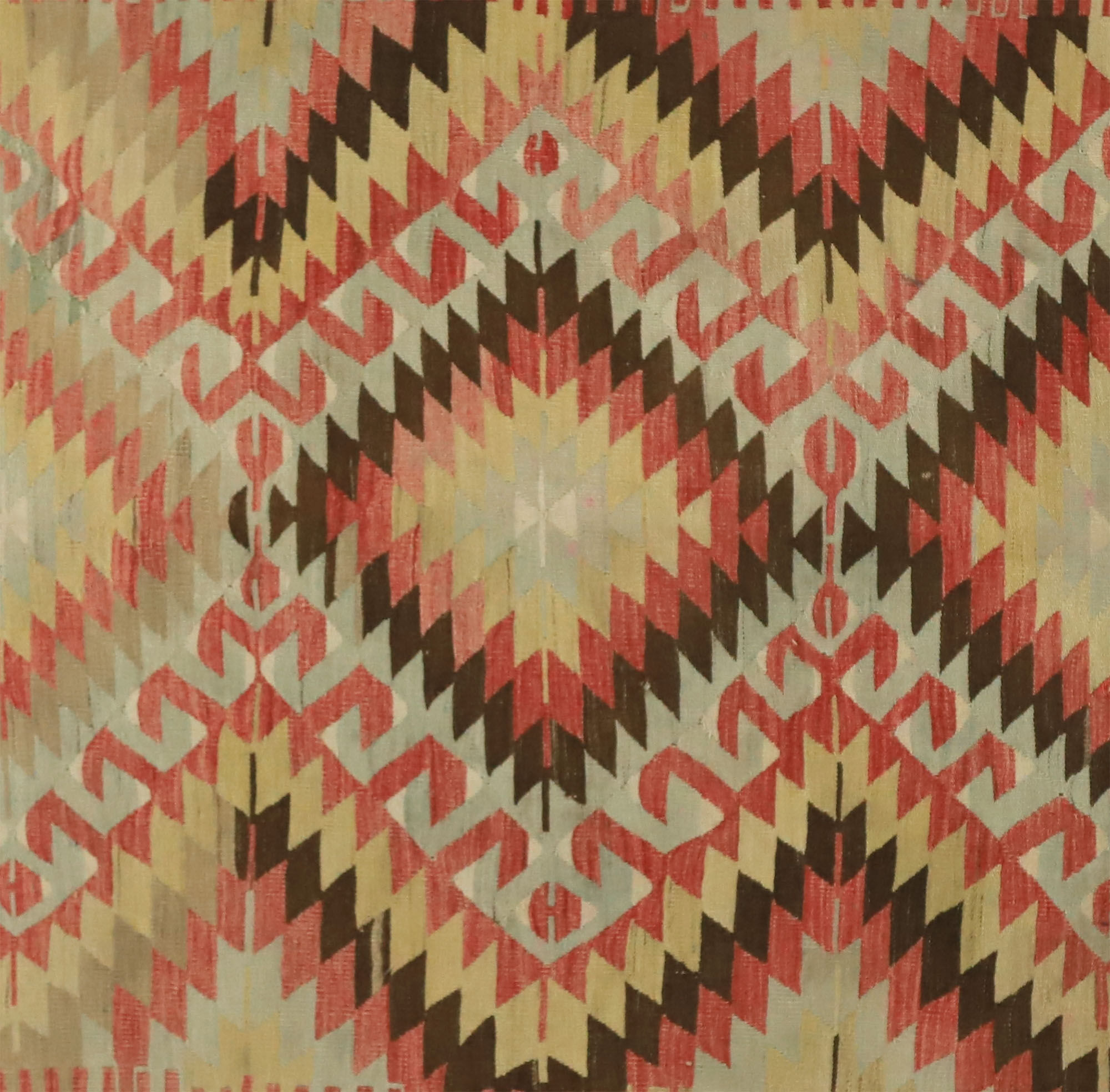 Anatolian handmade kilim rug 298 cm x 177 cm