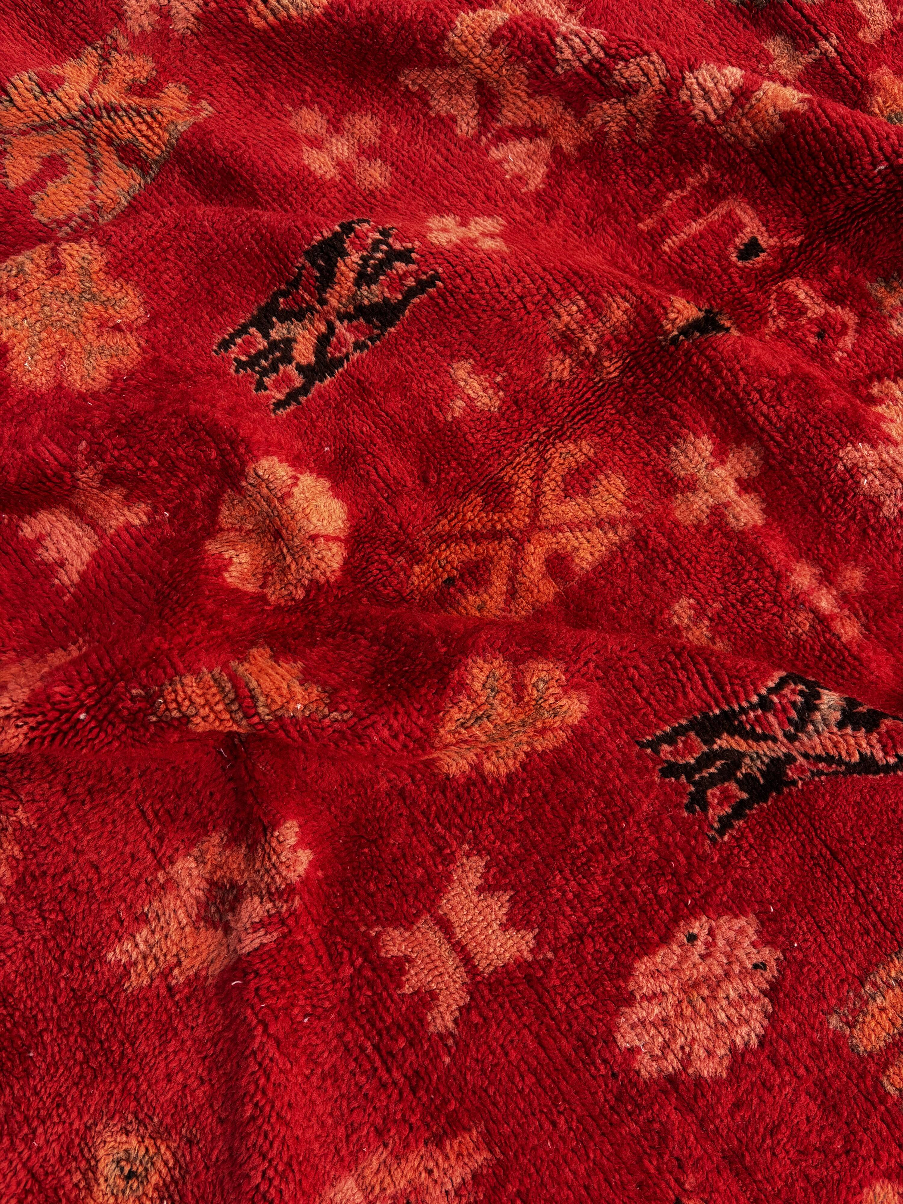 Tapis Berbère marocain vintage Boujad