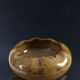 Art Nouveau Cup in Bronze & Porcelain
