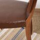 Ensemble de 4 chaises Art déco en bois sculpté