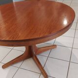Baumann house extendable round table vintage 1970s