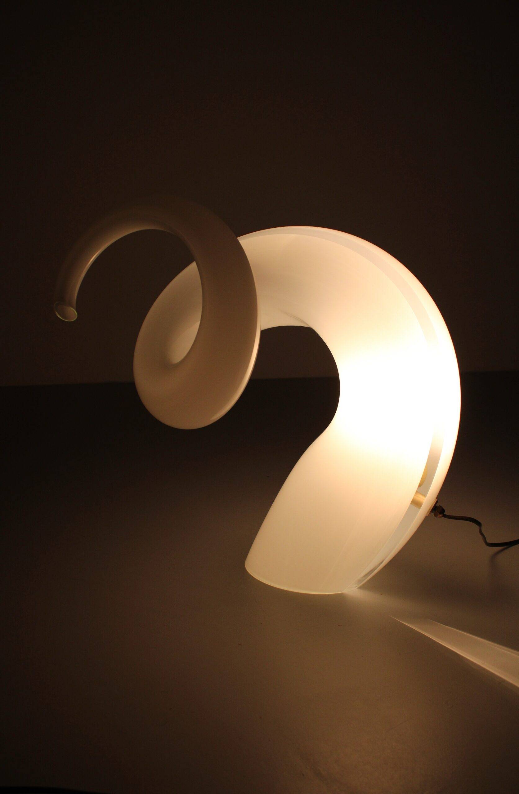 Varigola table lamp by Lino Tagliapietra for La Murrina, 1970