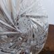 crystal wine decanter from Samabor, Czechoslovakia,
