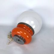Lampe de table en verre de Murano de couleur italienne vintage par Mazzega