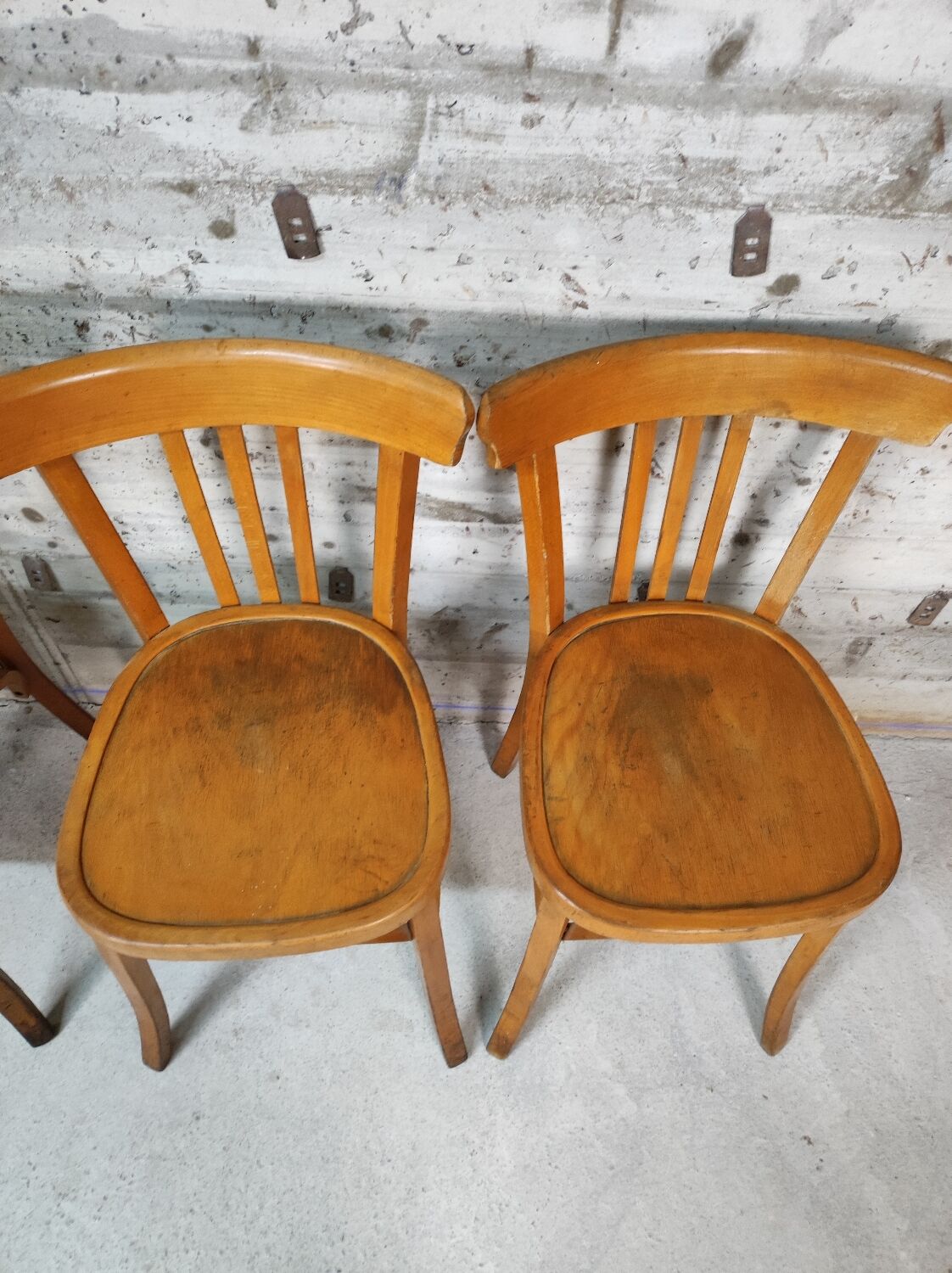 Lot de 8 chaises bistrot