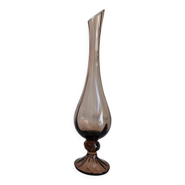 Pretty blown glass soliflore