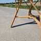Vintage rattan coffee table