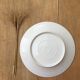 4 assiettes en porcelaine papillons