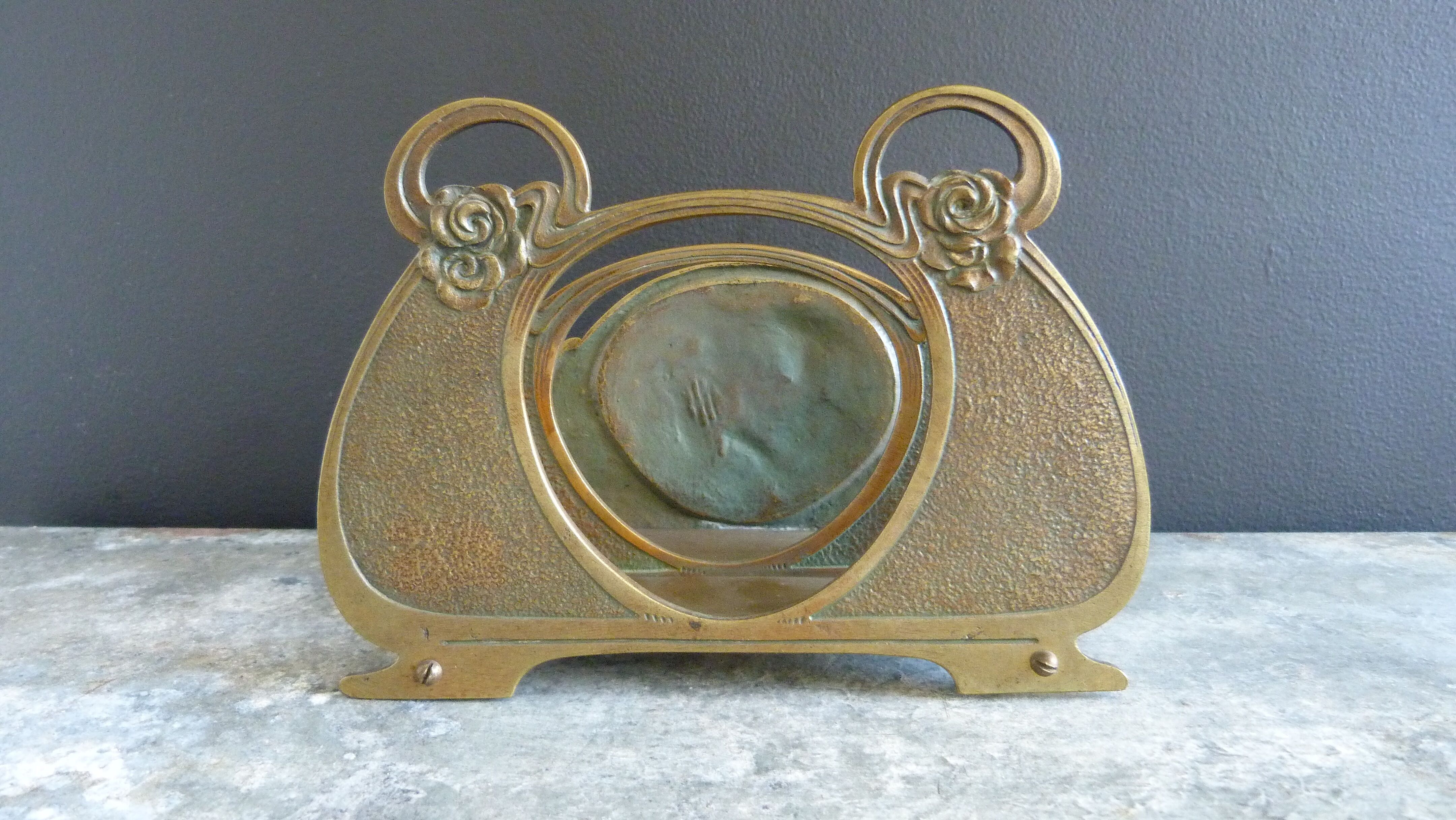 Mail door art nouveau 1900