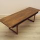 Table basse en palissandre danois avec étagère, années 1960