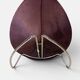 Fauteuil triangulaire "Chili" par Paul Falkenberg – Alcantara Chocolat