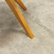 Workshop chair 1950 feet compass skaï red atypical