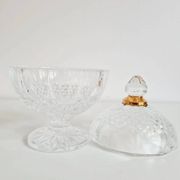 Yves Rocher crystal candy box - 1970s