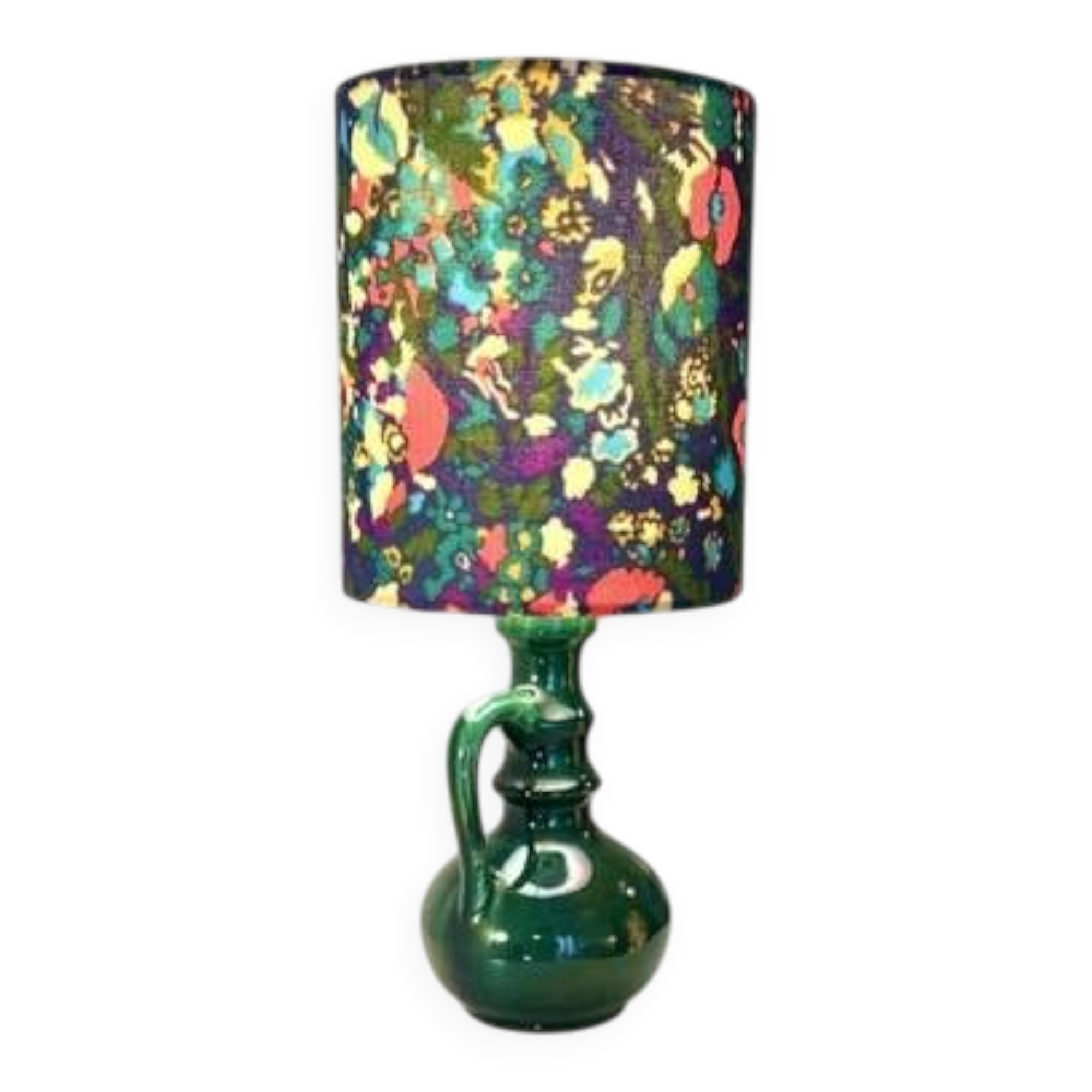 Atmospheric table lamp - cable-free - upcycled from Jopeko vase