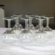 Set of 9 old balloon glasses