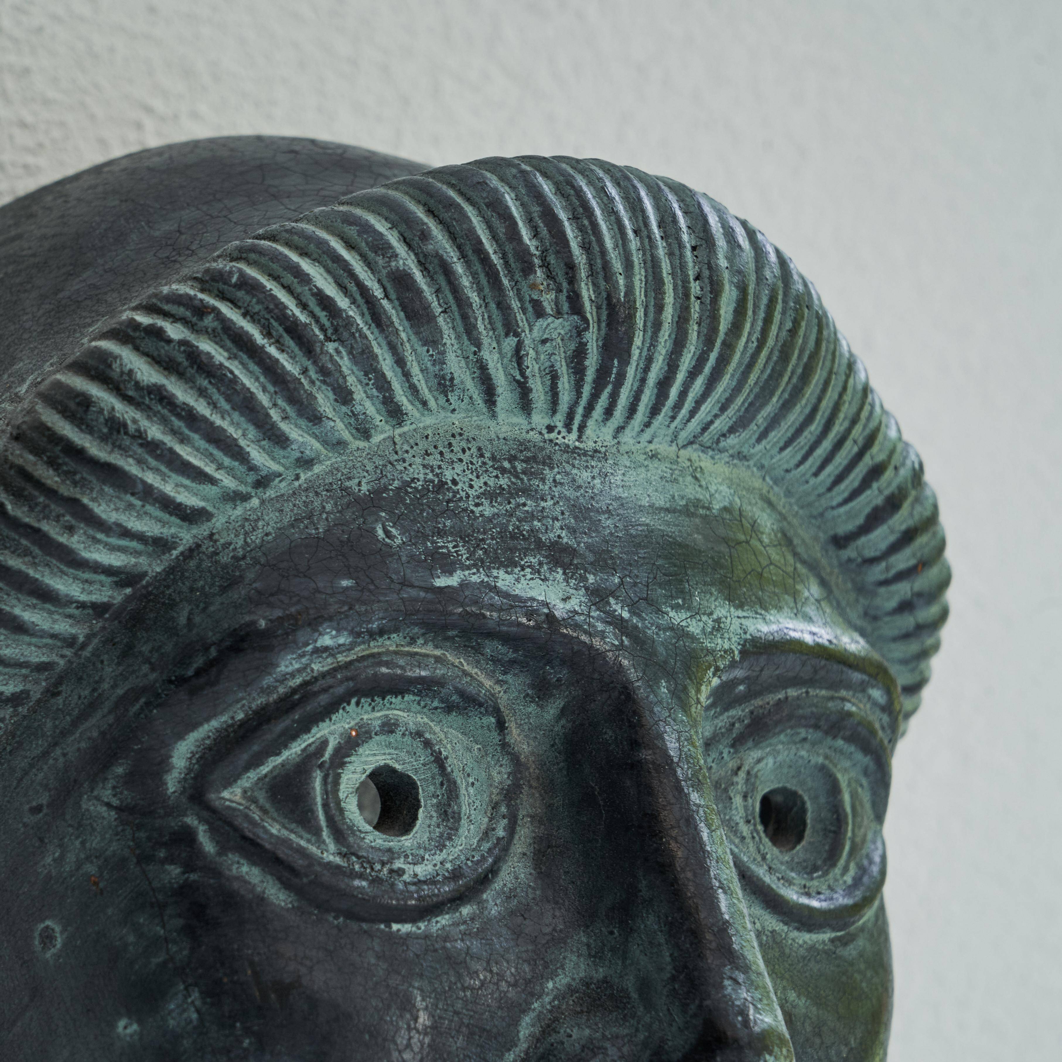 Mid-century Greek decorative mask