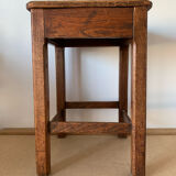 Antique oak stool