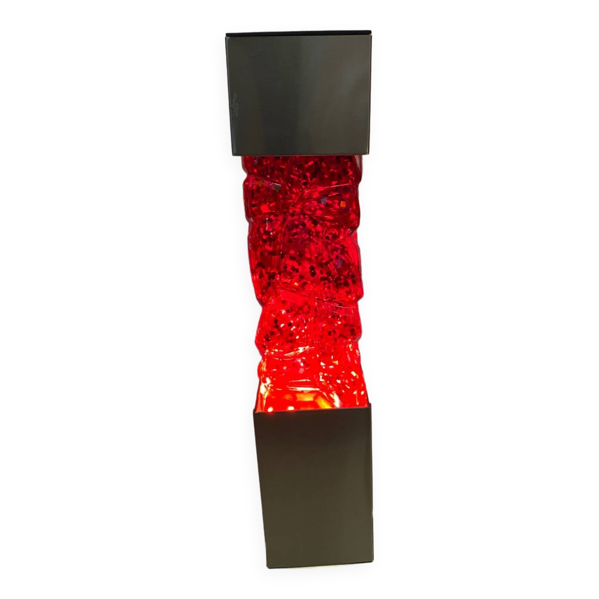 70s glitter lamp