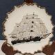Decorative sailboat plate
