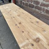 Very large 350 cm fir farm table