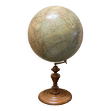 Antique German table globe by Ludwig Julius Heymann Berlin 1890