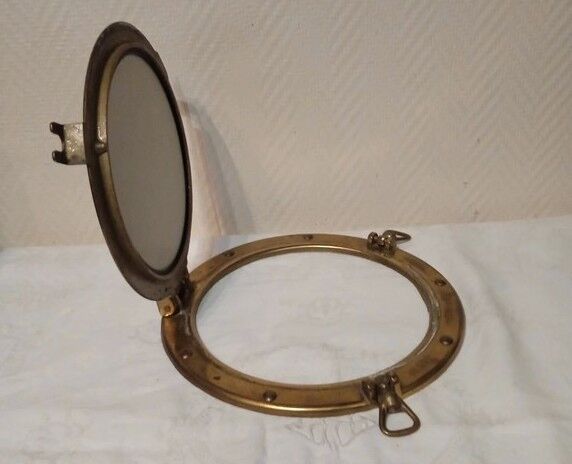 Boat porthole mirror