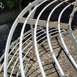 Old metal plant holder