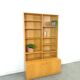Tall LP bookcase with shelves from Sweden