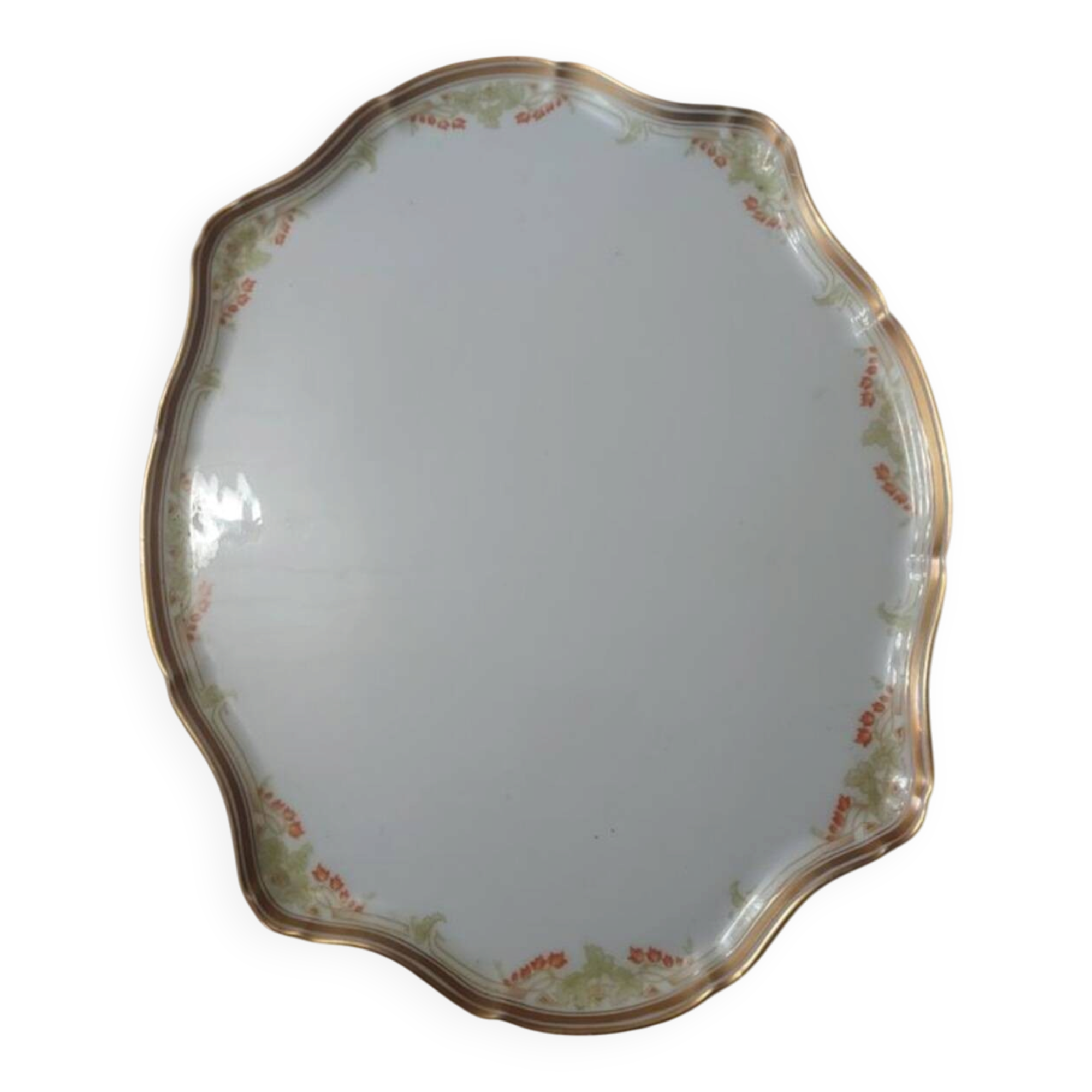 Large Limoges faience dish Bawo & Dotter Elite Works