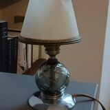Small crystal lamp, art deco