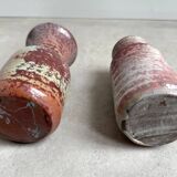 Set of 2 vintage ceramic vases