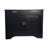 Black buffet