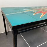 Vintage ceramic coffee table 1960