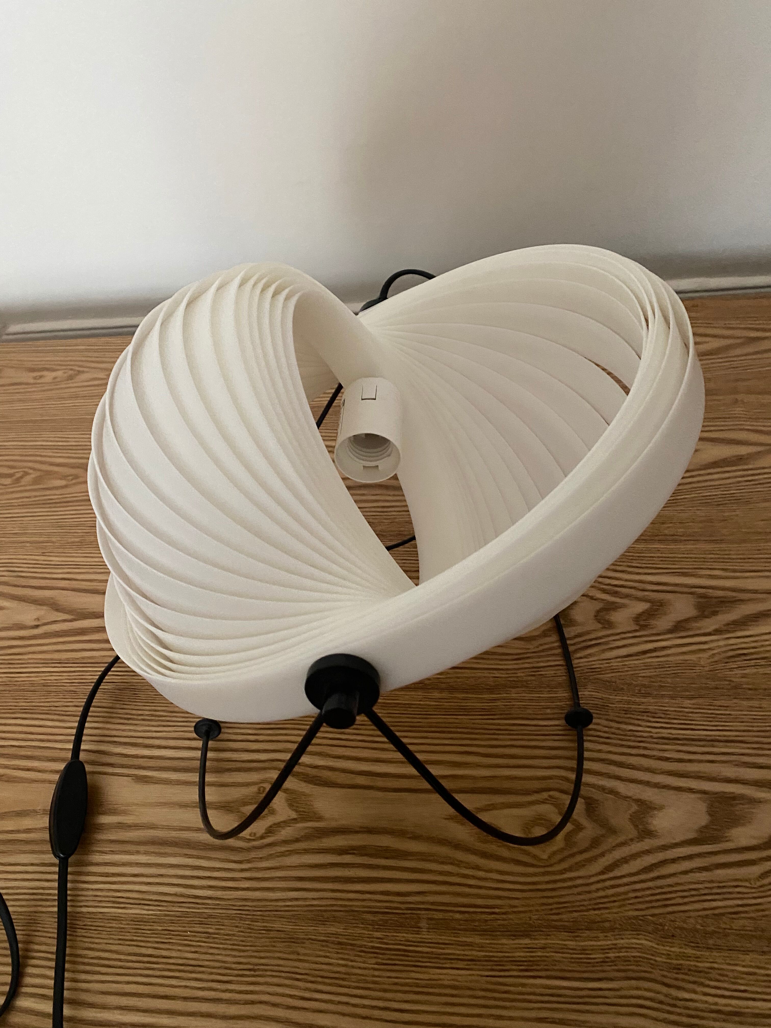 White lamp type book