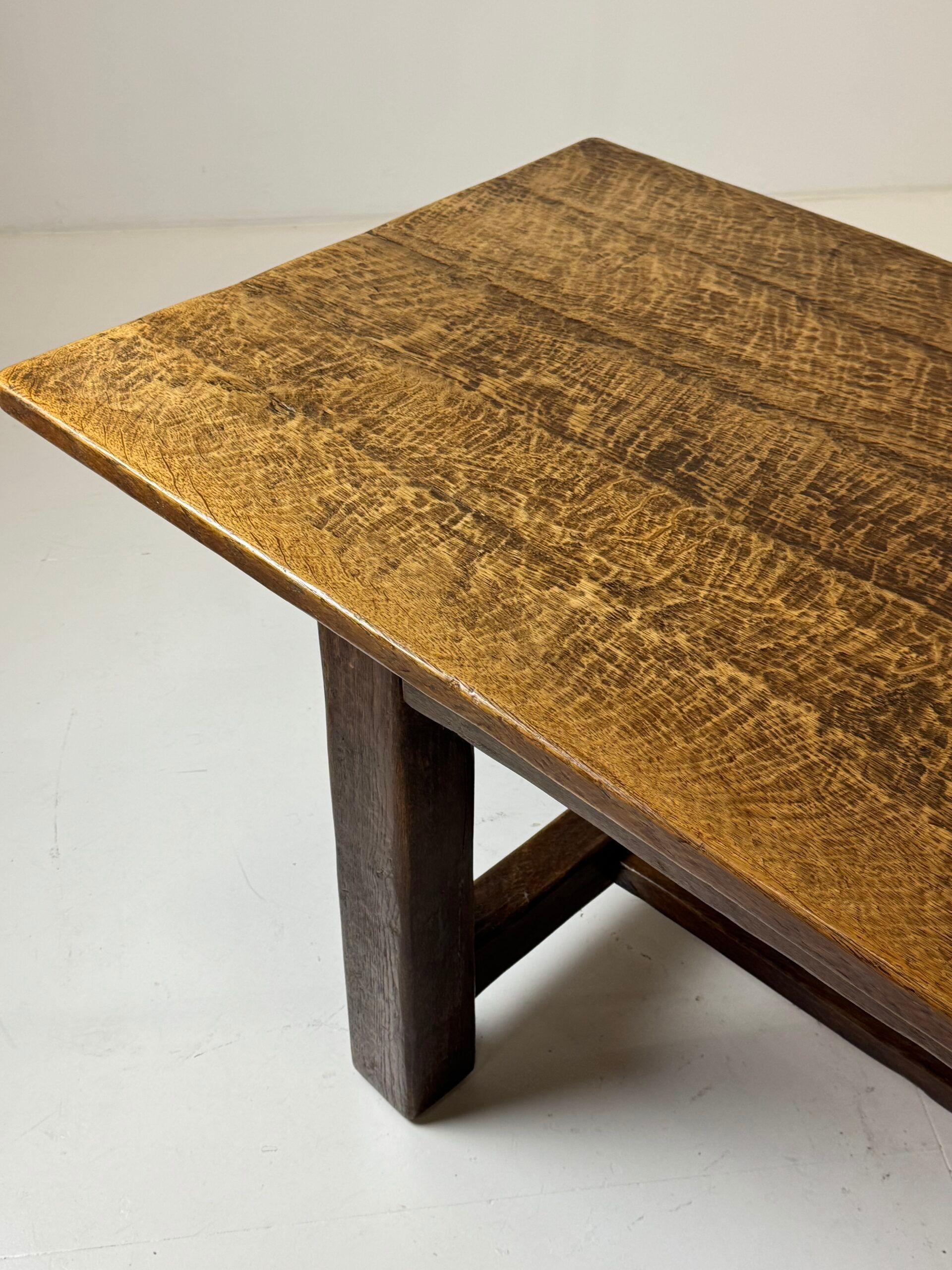Table de monastère belge en chêne 280 cm