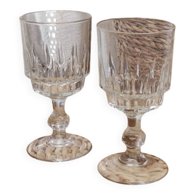 Verres à vin cristal