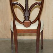 Paire de chaises d'appoint victoriennes George Hepplewhite Prince de Galles
