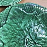 Lot assiettes à dessert barbotine de Gien