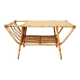 Rattan coffee table from the 50s