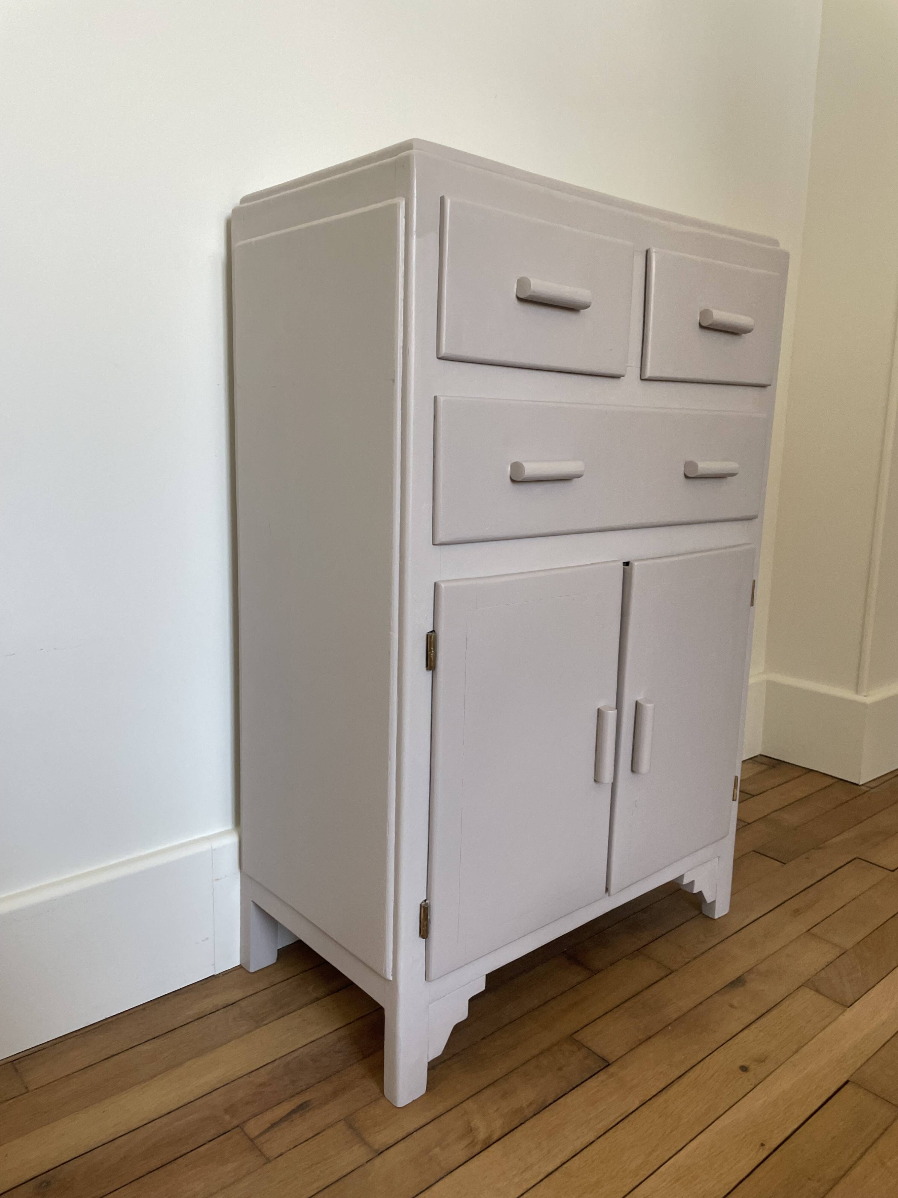 Vintage Art Deco Parisian Sideboard