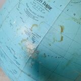 XXL World Map Globe - 1970s